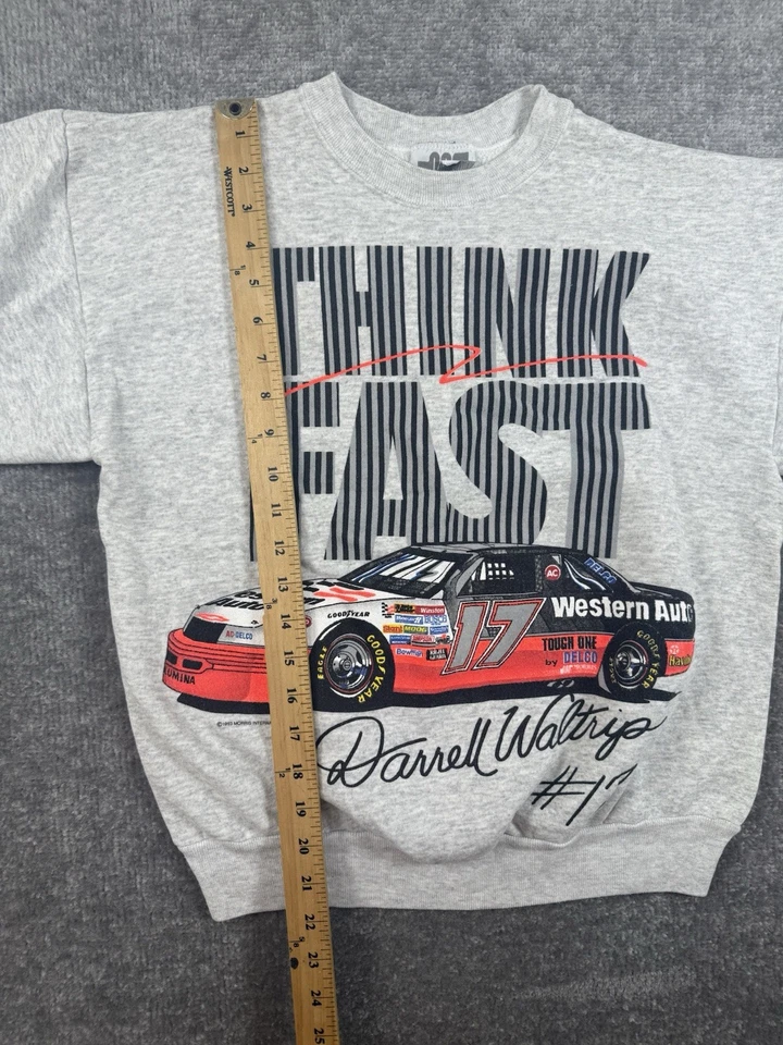 Sudadera Darrell Waltrip 1993 NASCAR vintage para niños talla grande 14-16 Foto 2 de 4