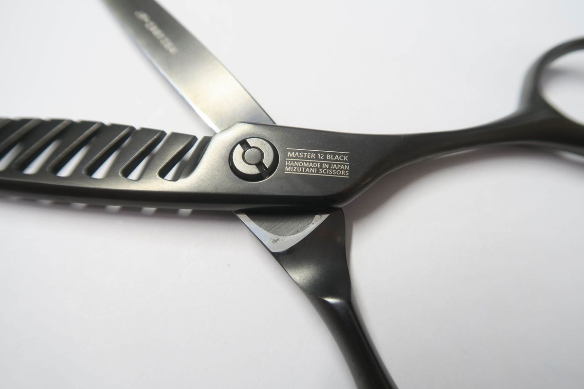 Mizutani Scissors SCHOREM MASTER 12 Black Thinning Scissors