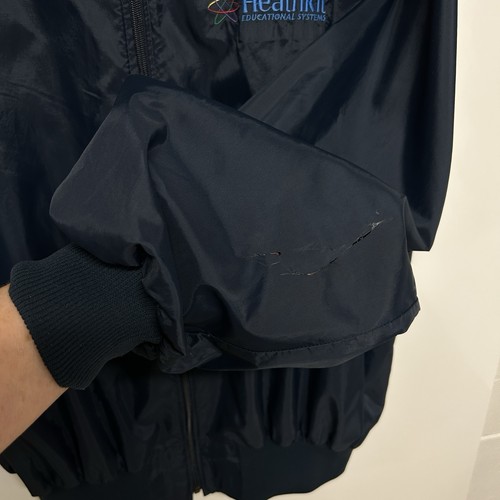 Vintage HEALTHKIT Men's Jacket Size XL Navy Blue and 2 HEATHKIT Coffee Mugs - Picture 23 of 24