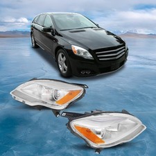 For 2010-2012 Mercedes-benz R350 W251 Headlight Halogen Headlamps Left+right Set