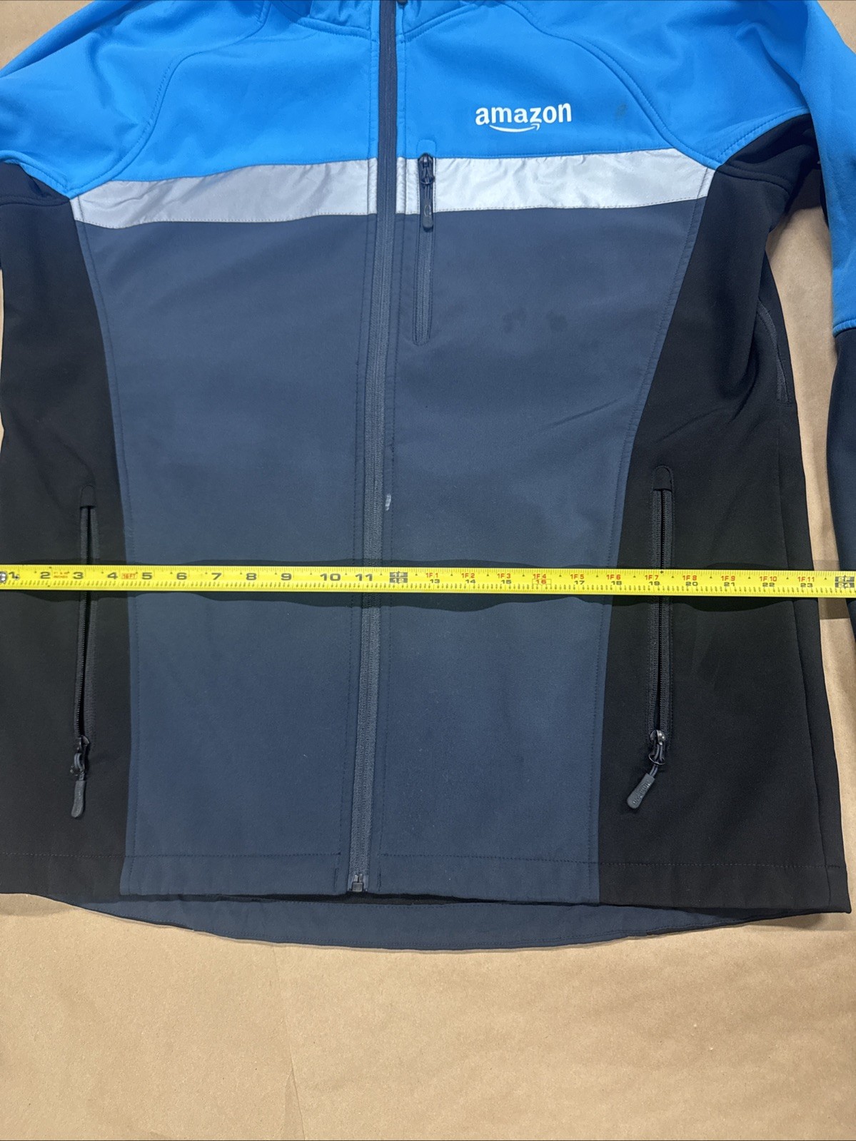 Amazon Prime Driver Men’s Large Softshell Jacket … - image 14