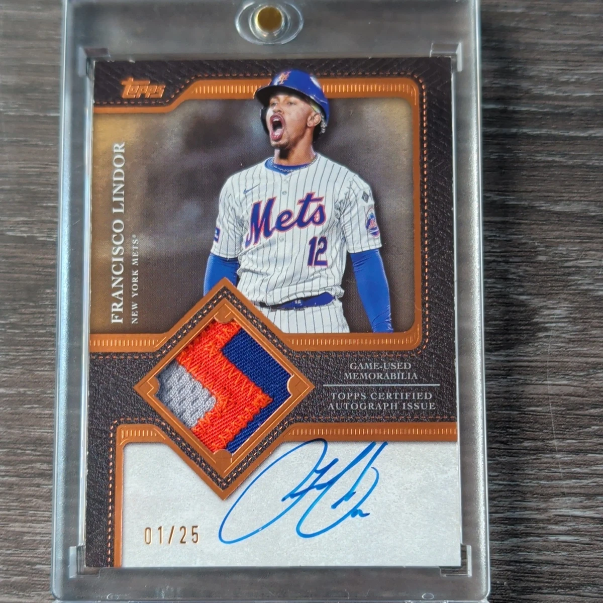 Francisco Lindor Baseball Sports Trading Cards & Accessories 