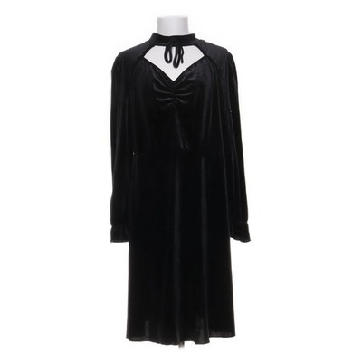 Shein Curve, Kleid, Größe: 2XL, Schwarz, Elasthan/Polyester, Einfarbig #Xpc