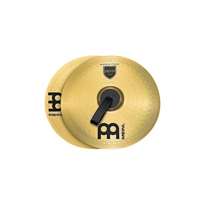 Meinl Brass Marching Medium Cymbal Pair 14 in.