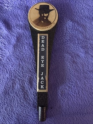 Dead Eye Jack Beer Tap Handle TowneBanker Brewing