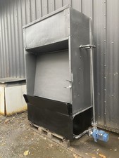 Water Wash Spray Booth Curtain Powdercoating Paint Spray 1600mm Width 3phase