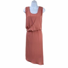 H by Halston Draped Asymmetrical Dress Sz 12