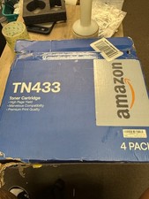 TN433 Toner Set Yellow Magenta Cyan Black OPENED BOX