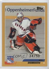 2003-04 Topps Gold 34/50 Mike Dunham #253 2a8