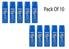 Coppertone SPORT Sunscreen Spray SPF 50, 1.6 Oz EXP 03/2025 Pack Of 10 