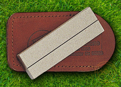 Eze-Lap Pocket Diamond Sharpener 3''x1'' Surface Stone w/Fish Hook Sharpening Slot