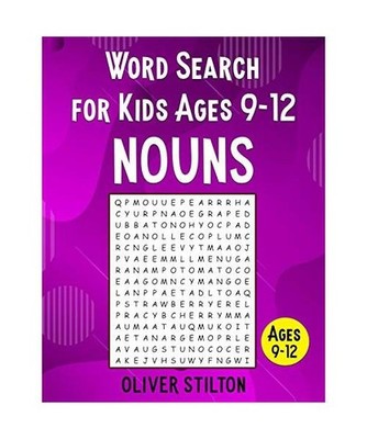 Word Search For Kids ages 9-12: 1500+ Nouns to Improve Spelling, Expand Vocabula