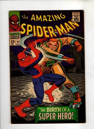 AMAZING SPIDER-MAN #42 1966 MARVEL FN 6.0 *MAJOR KEY!* 1ST APP MARY JANE WATSON!