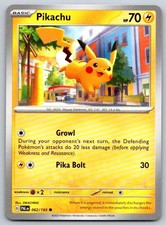 Carta Pokemon Pikachu Paldea Evoluta 062/193 quasi nuova