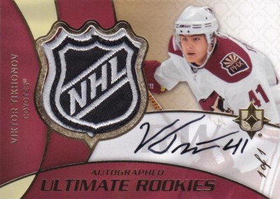 Ultimate Collection 2008-09 Auto Rookie Shield Viktor Tikhonov 1 of 1