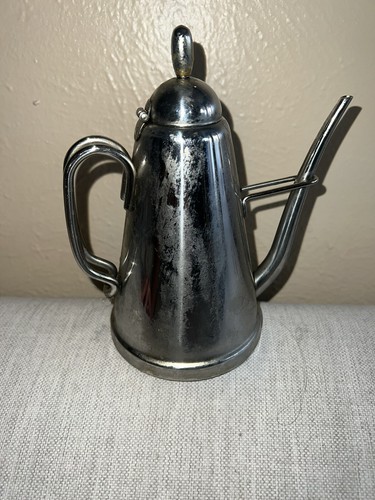 Vintage Culinary Comforts 18/8 Stainless Steel Tea/coffee Pot - Picture 5 of 6