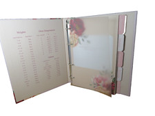 New Mum's Recipes Recipe Folder/Binder/File-Weights Volume+ Temperature