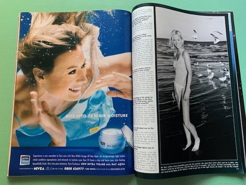 OK! mag 3-August-2001 ULRIKA JONSSON Lisa B Geri Halliwell John Altman Travolta - Picture 7 of 7