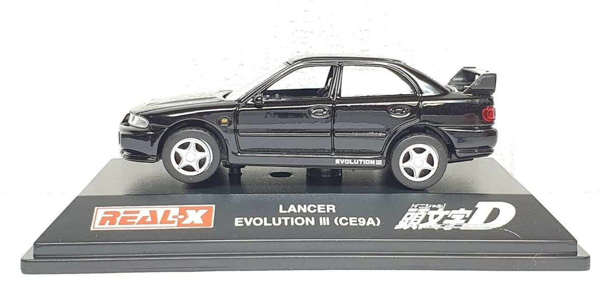 JADA 頭文字D MITSUBISHI LANCER EVOLUTION 1/72 Real-X Initial D MITSUBISHI LANCER EVO EVOLUTION III