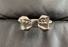 5 Serviettenhalter Silberfarbig