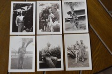 6 Vintage Photos 1942 WW2 Military US Army Soldiers Nature Deployment Scenery