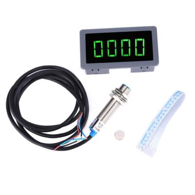 Stroboscope LED Numérique AIOMEST AI-8000B - Tachymètre 60-100,000 RPM Haute Précision 0.001% - Pour Moteurs, Ventilateurs - 4