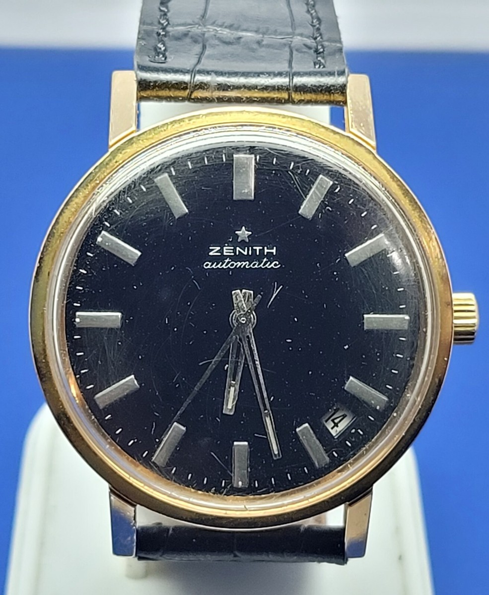 ZENITH AUTOMATIC CAL 2562PC GOLD FILLED MENS 36MM