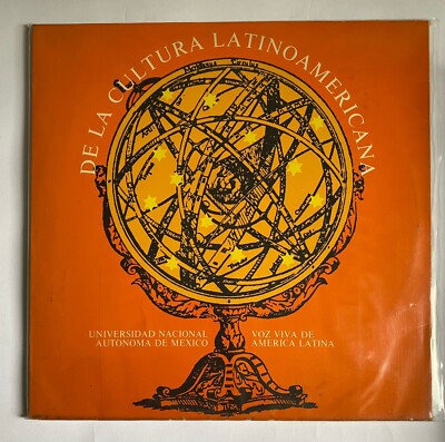 UNAM VOZ VIVA DE AMERICA LATINA -CULTURA LATINOAMERICANA- 1972 MEXICAN DOUBLE LP