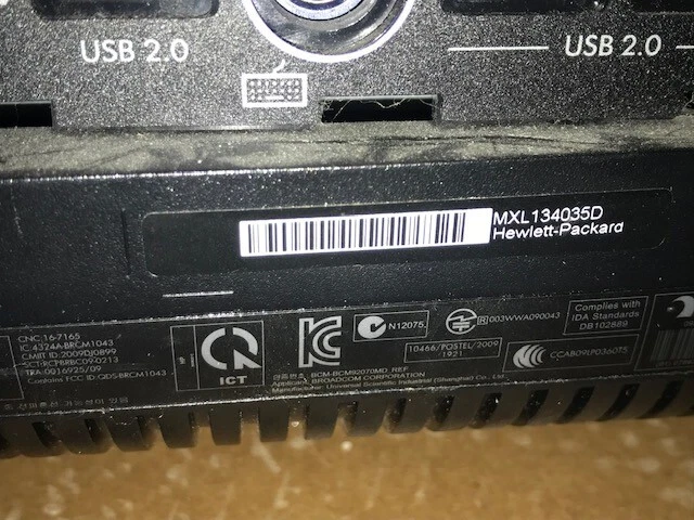 HP COMPAQ ALL IN ONE DESKTOP VS833UT#ABA 21.5" SCREEN - Image 3 of 4