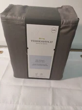 Threshold  Queen Size 500 TC Tri-Ease 4PC Sheet Set Grey