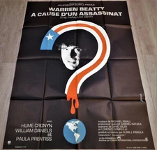 The Parallax View French Movie Poster Original 47"63" 1975 Pakula Beatty