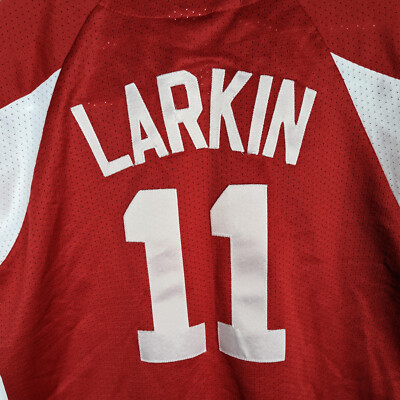 Majestic MLB Baseball Jersey Cincinnati Reds Barry Larkin #11