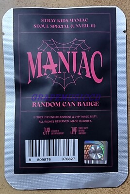 STRAY KIDS MANIAC SEOUL SPECIAL UNVEIL 11 OFFICIAL MD GOODS RANDOM