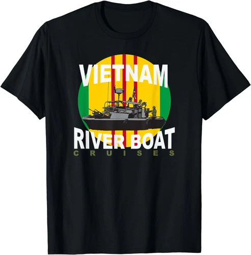 NEU Vietnam Fluss Boot Kreuzfahrten Design Geschenkidee Tee T-Shirts S-4XL - Bild 1 von 3