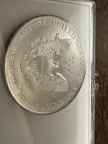 Two 1995 SILVER EAGLE DOLLAR ONE TROY OUNCE SILVER Both Ship Fast Today - Picture 7 of 10
