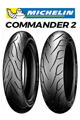 MICHELIN COMMANDER 2 TIRE 130/90-16 FRONT 140/90-16 REAR HARLEY TOURING SOFTAIL