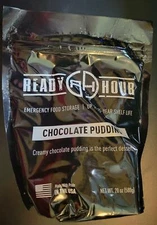 Creamy Chocolate Pudding Mix 25-year Shelf Life Emergency Survival Food Pouch