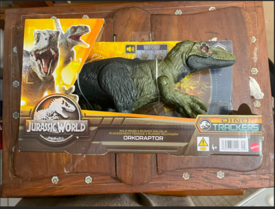 Mattel Jurassic World Dino Trackers Orkoraptor Dinosaur Action Figure/New