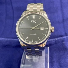 ESQ automatic dress watch. ES 34.1.14.5588. Swiss automatic 18 jewel By Movado