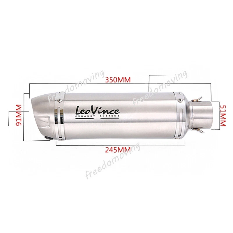 Silenciador escape tubo medio LR sistema escape para Aprilia Shiver 750 750GT 2008-2017 Foto 2 de 4