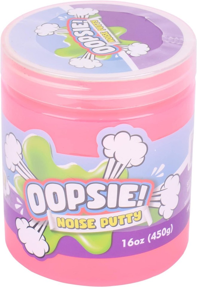 Oopsie Noise Putty 1lb Container Squishy Sensory Toy for Kids and