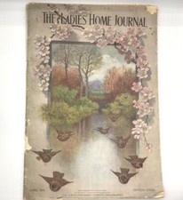 Ladies Home Journal magazine Apr 1910 Mayday in California dresses hats collars
