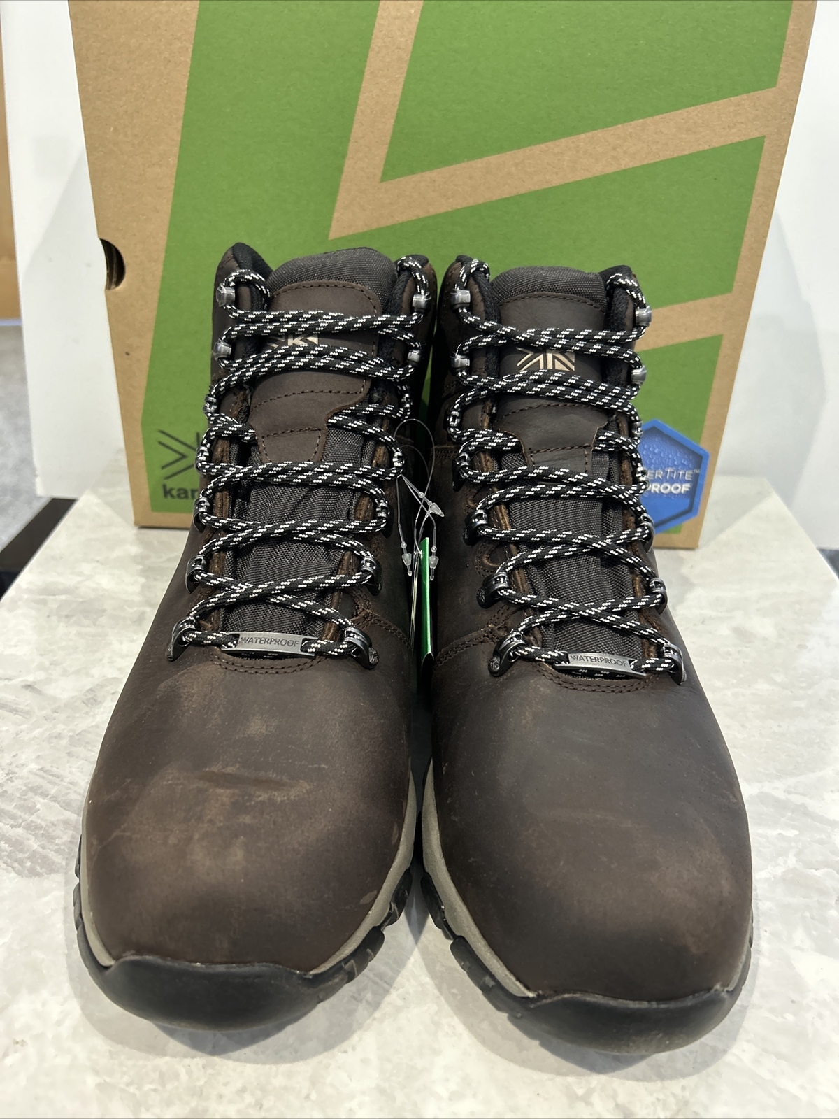 mens KARRIMOR coniston walking boots brown BRAND NEW RRP£109.99 size