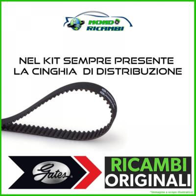Kit Cinghia Di Distribuzione GATES K015473XS - 96 Denti, 17mm, 914mm, Con Pompe Dell'Acqua E Componenti
