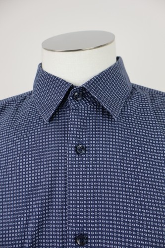 Hugo Boss Men's Casual Vintage Shirt Size 42 / 16.5 Cotton - Picture 2 of 9