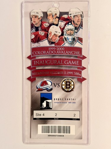 Colorado Avalanche vs Boston Bruins Ticket, 13. Oktober 1999 (5. See - Bild 1 von 3