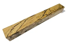 African Spalted Tamarind turning blank 1-3/8" x 1-3/8" x 11-3/4" (z88) Dried