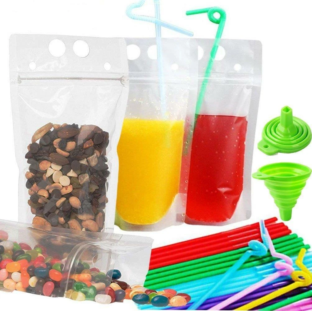 Juice store pouch bags