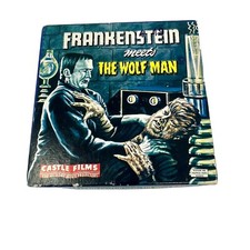 Castle Films Frankenstein Meet The Wolf Man 8mm Movie Vintage