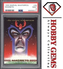 MAGNETO PSA 9 1993 Marvel Masterpieces #39